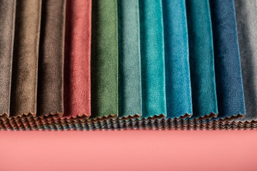 Tissu Velours épais Uni - Polycouleur Souple Pour Vêtements, Robes, Coussins, Artisanat - Vente Au Mètre