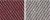 Tissu exterieur reversible rouge et gris